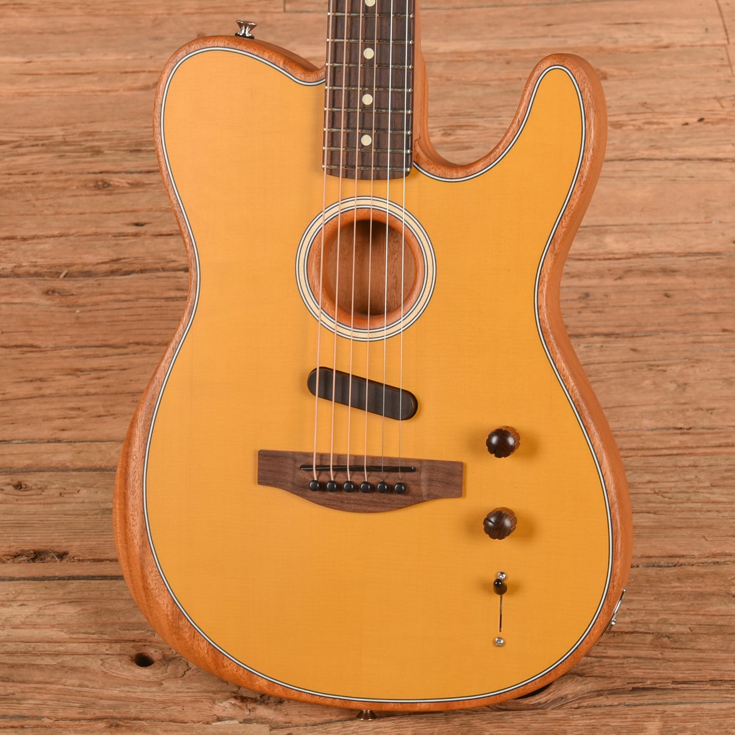 Fender Acoustasonic Player Telecaster Butterscotch Blonde Acoustic Guitars
