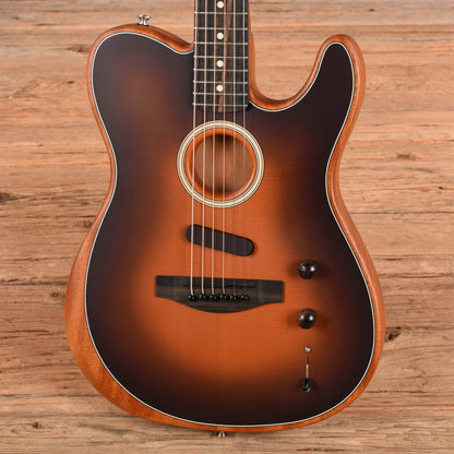 Fender American Acoustasonic Telecaster Sunburst 2021 Acoustic Guitars