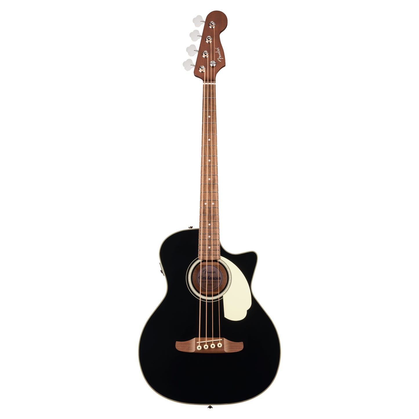 Fender California Deluxe Kingman Acoustic Bass CE Black Acoustic Guitars