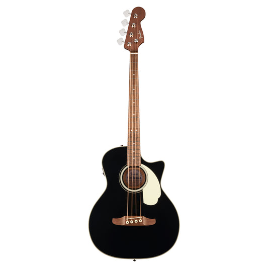Fender California Deluxe Kingman Acoustic Bass CE Black Acoustic Guitars