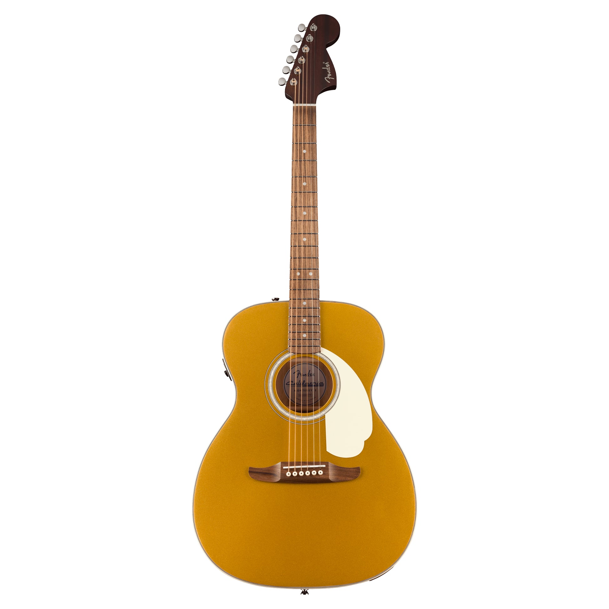 Fender California Deluxe Monterey E Aztec Gold Acoustic Guitars