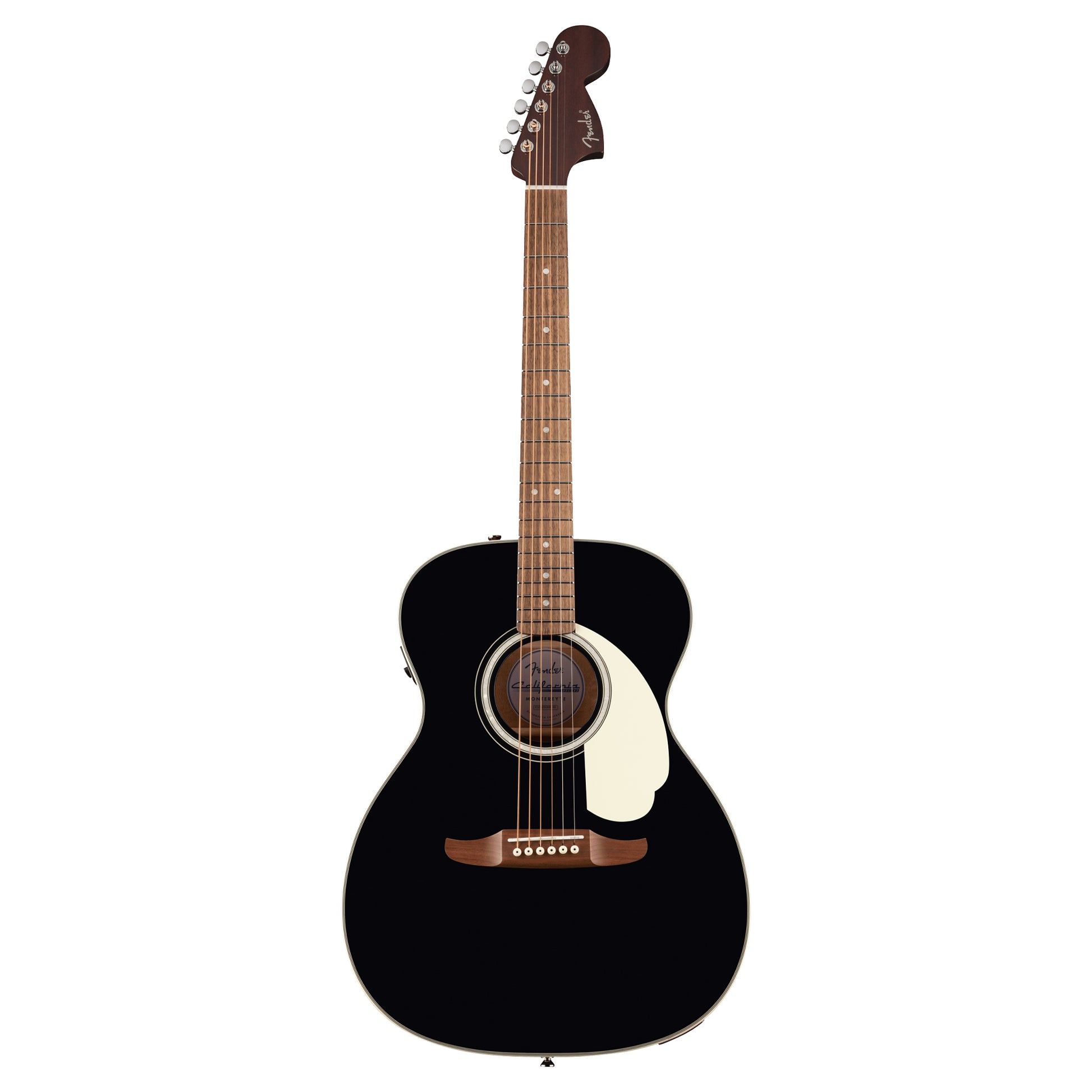 Fender California Deluxe Monterey E Black Acoustic Guitars