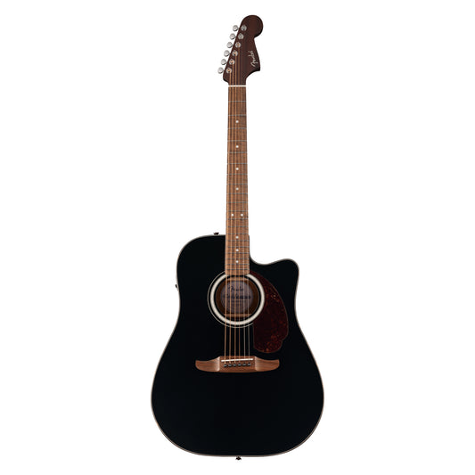 Fender California Deluxe Redondo CE Black Acoustic Guitars