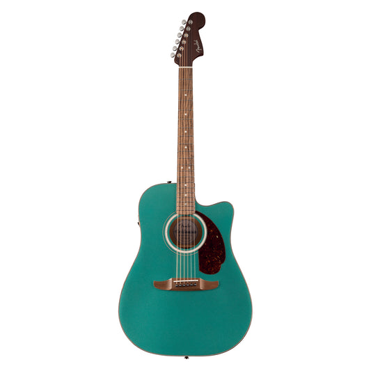 Fender California Deluxe Redondo CE Sherwood Green Acoustic Guitars