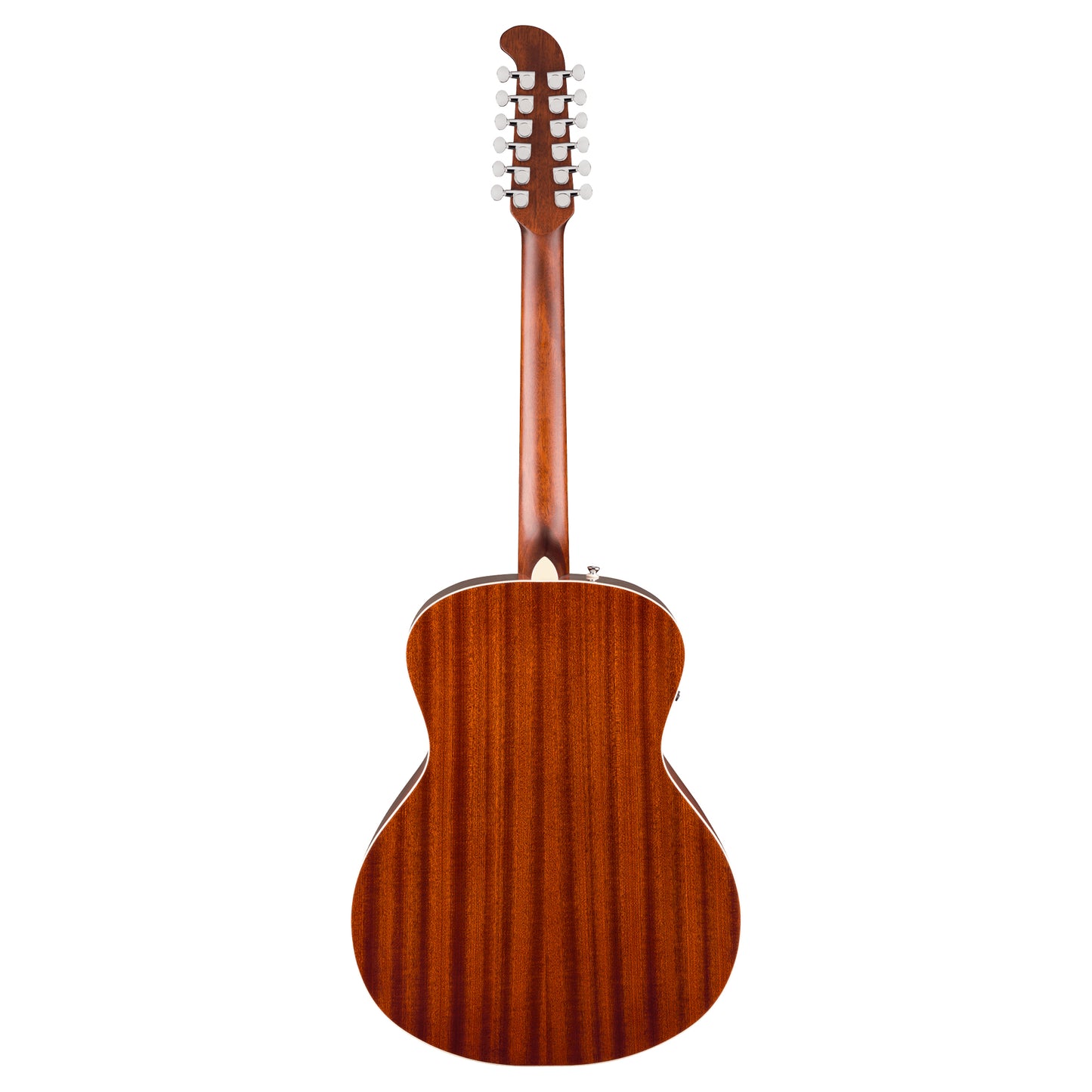 Fender California Deluxe Villager E 12-String Black Acoustic Guitars