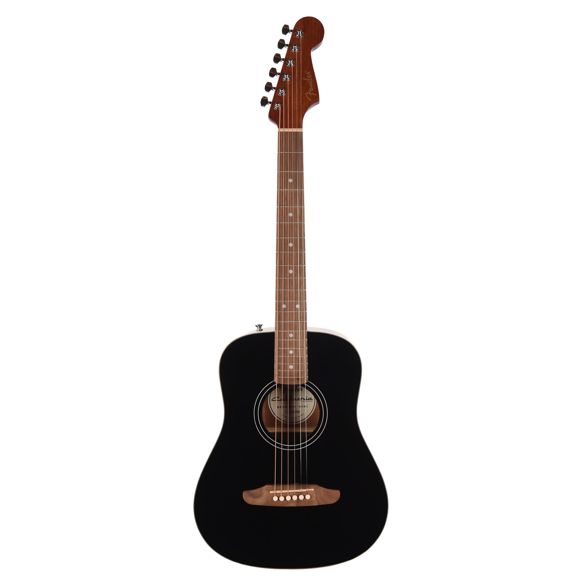 Fender California Standard Redondo Mini Black Acoustic Guitars