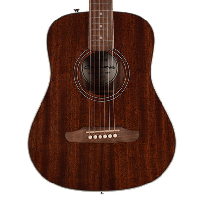 Fender California Standard Redondo Mini Natural Sapele Acoustic Guitars