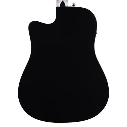 Fender CD-60SCE Acoustic-Electric Dreadnought Black Acoustic Guitars