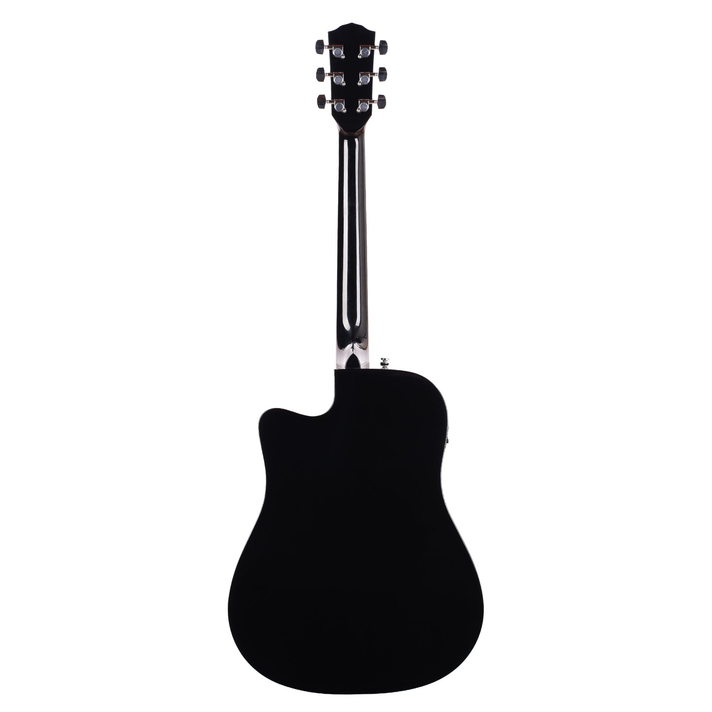 Fender CD-60SCE Acoustic-Electric Dreadnought Black Acoustic Guitars