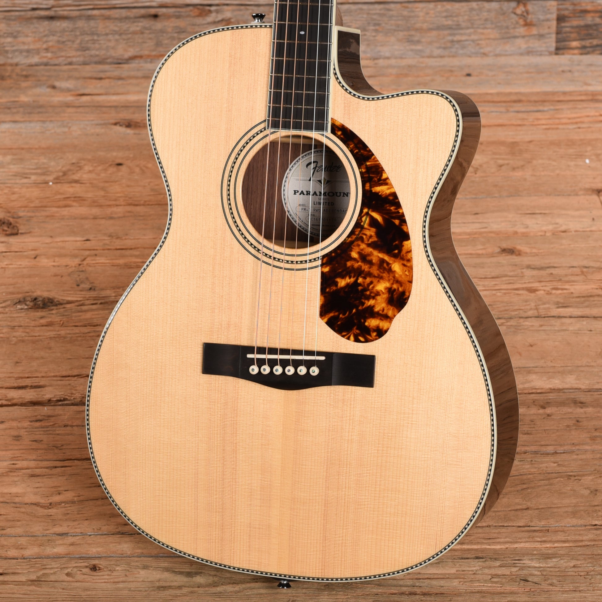 Fender Paramount PM-3 Natural 2017 Acoustic Guitars