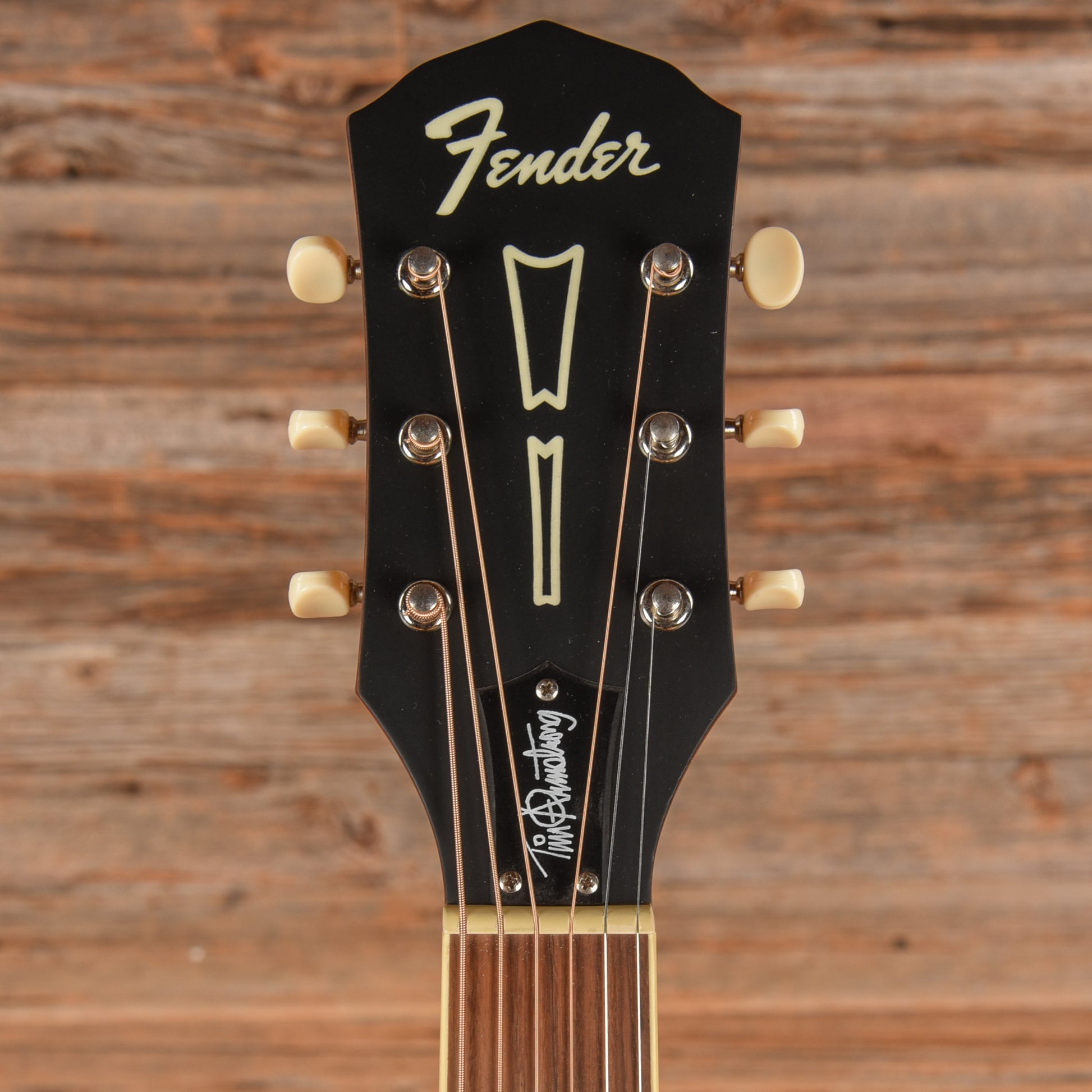 Fender Tim Armstrong Signature Hellcat Ruby 2017 Acoustic Guitars