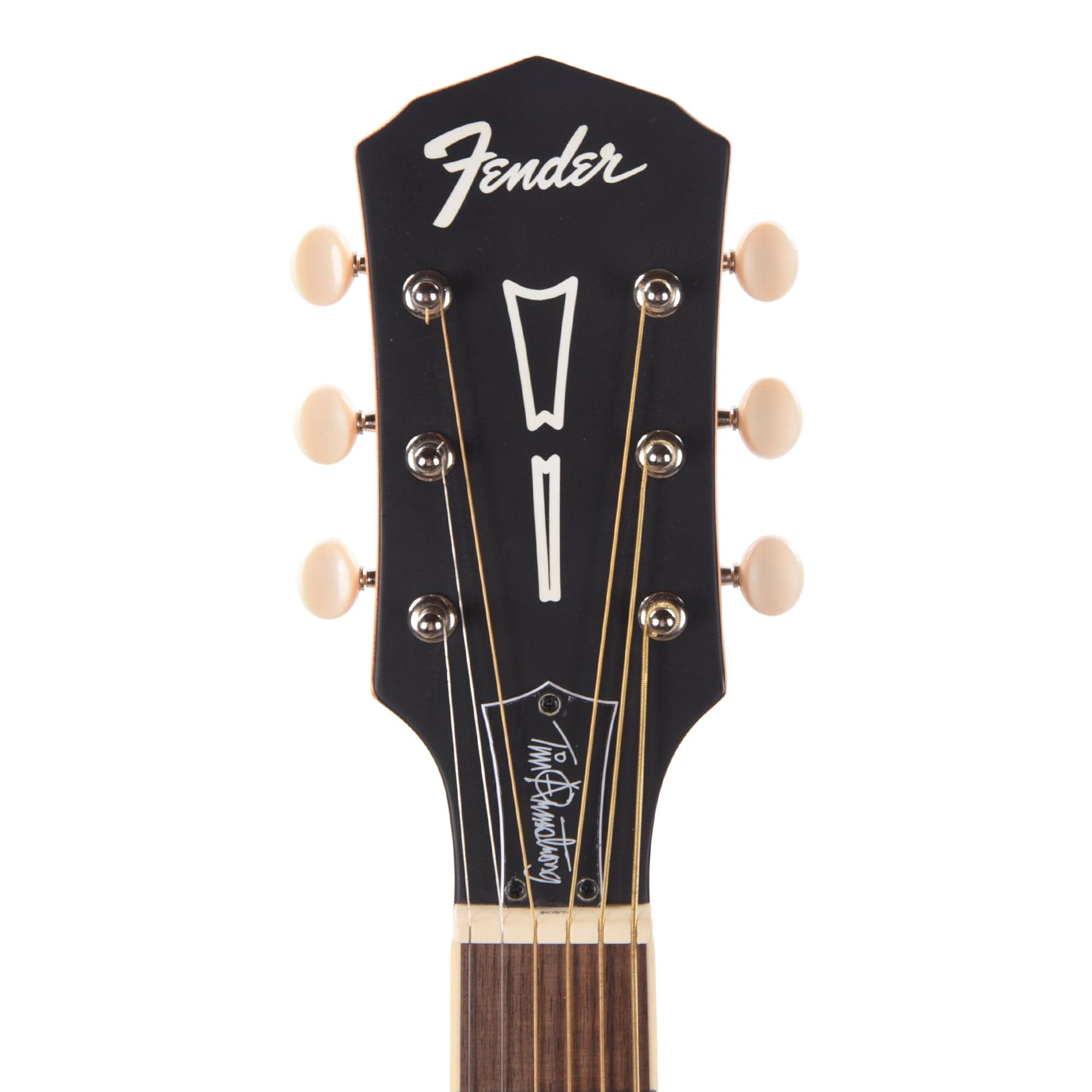 Fender Tim Armstrong Hellcat Natural LEFTY Acoustic Guitars / Left-Handed