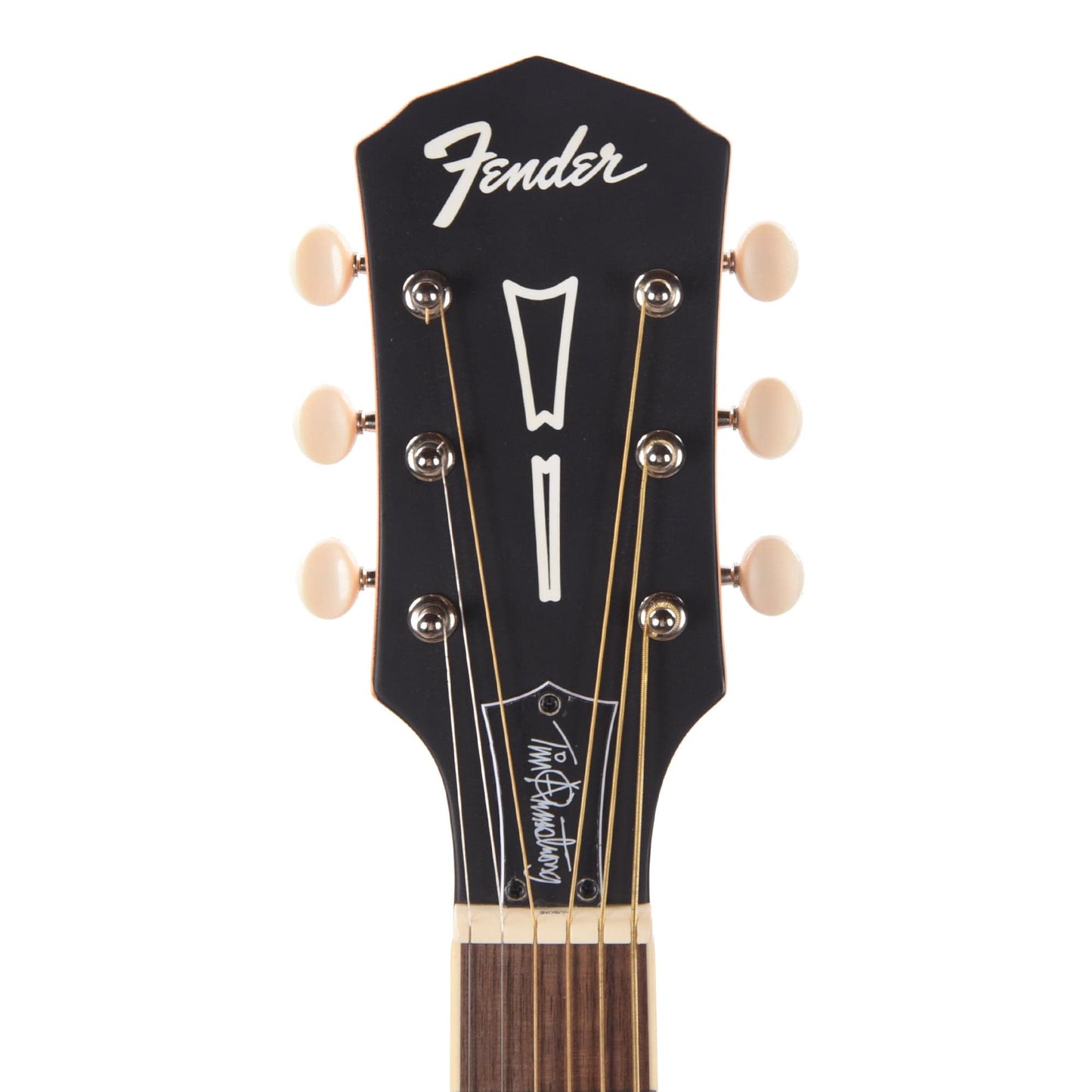Fender Tim Armstrong Hellcat Natural LEFTY Acoustic Guitars / Left-Handed