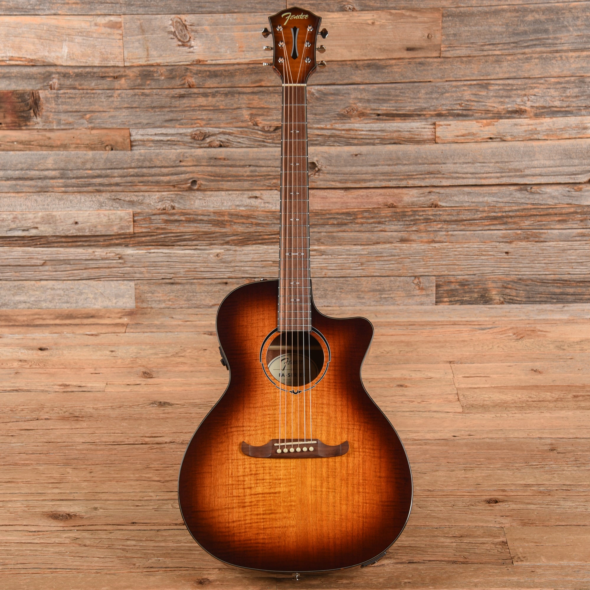 Fender FA-345CE Sunburst 2024 Acoustic Guitars / OM and Auditorium