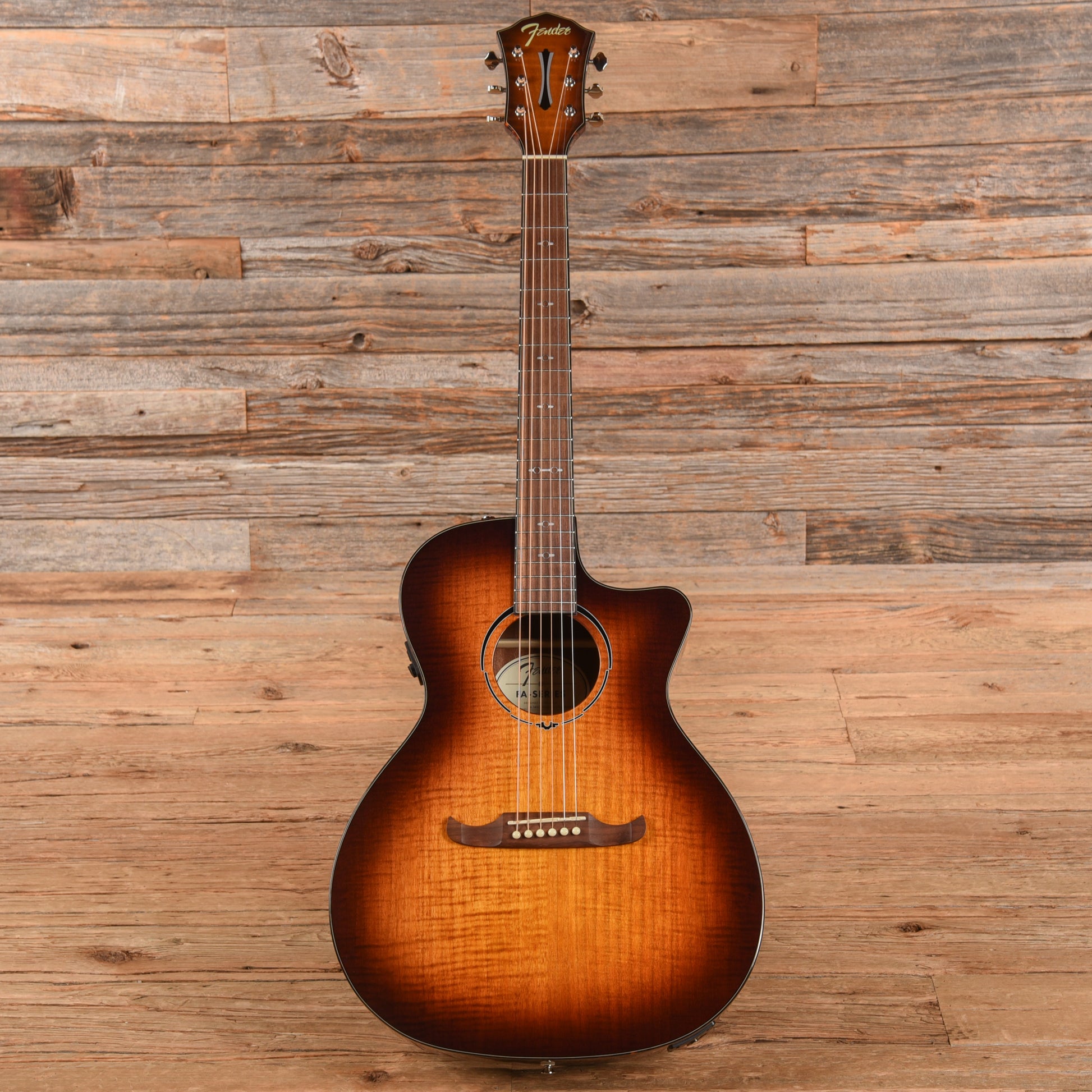 Fender FA-345CE Sunburst 2024 Acoustic Guitars / OM and Auditorium