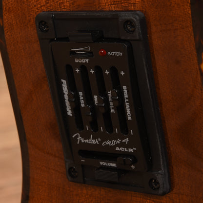 Fender GA-43SCE Grand Auditorium Natural Acoustic Guitars / OM and Auditorium