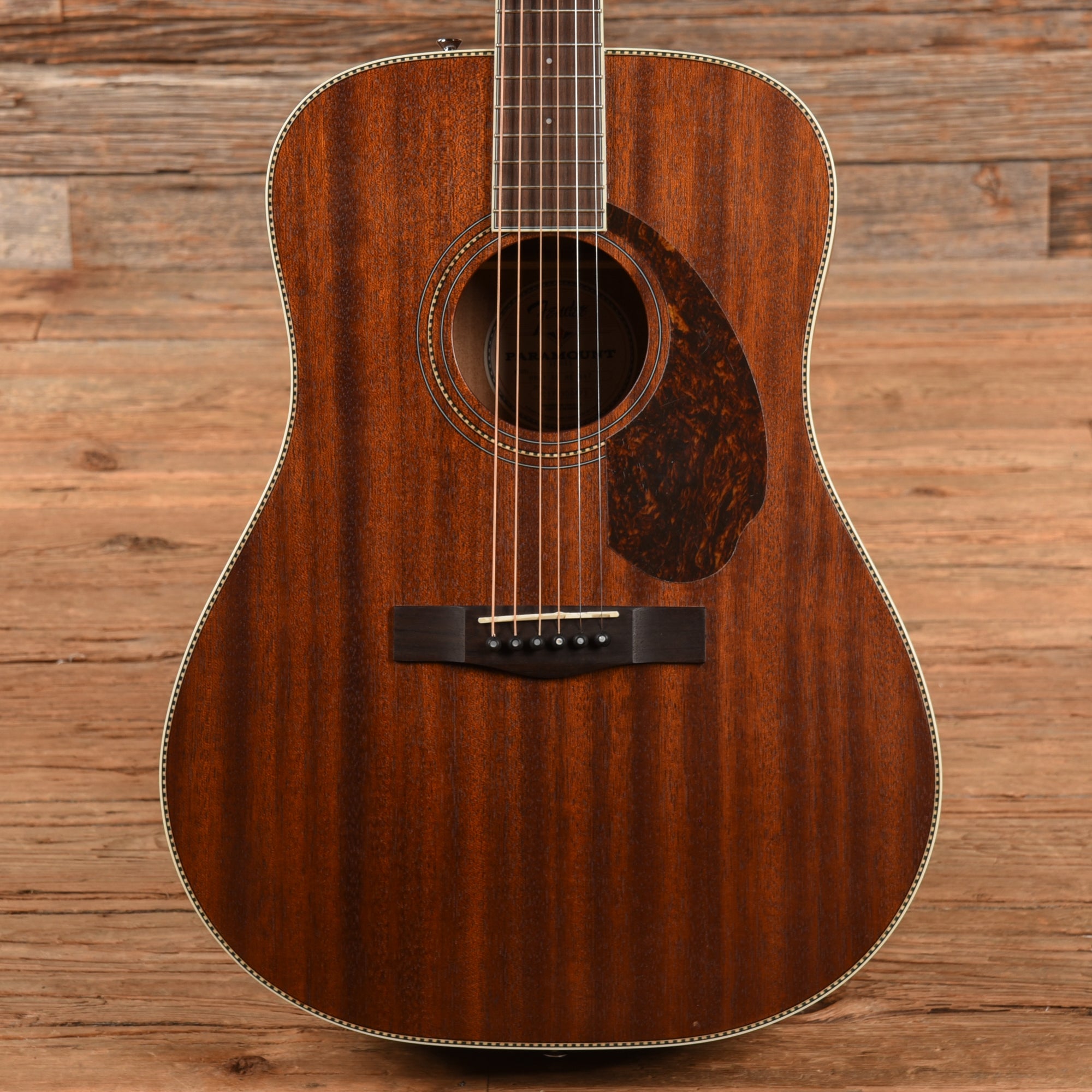 Fender Paramount PM-1E Mahogany 2017 Acoustic Guitars / OM and Auditorium