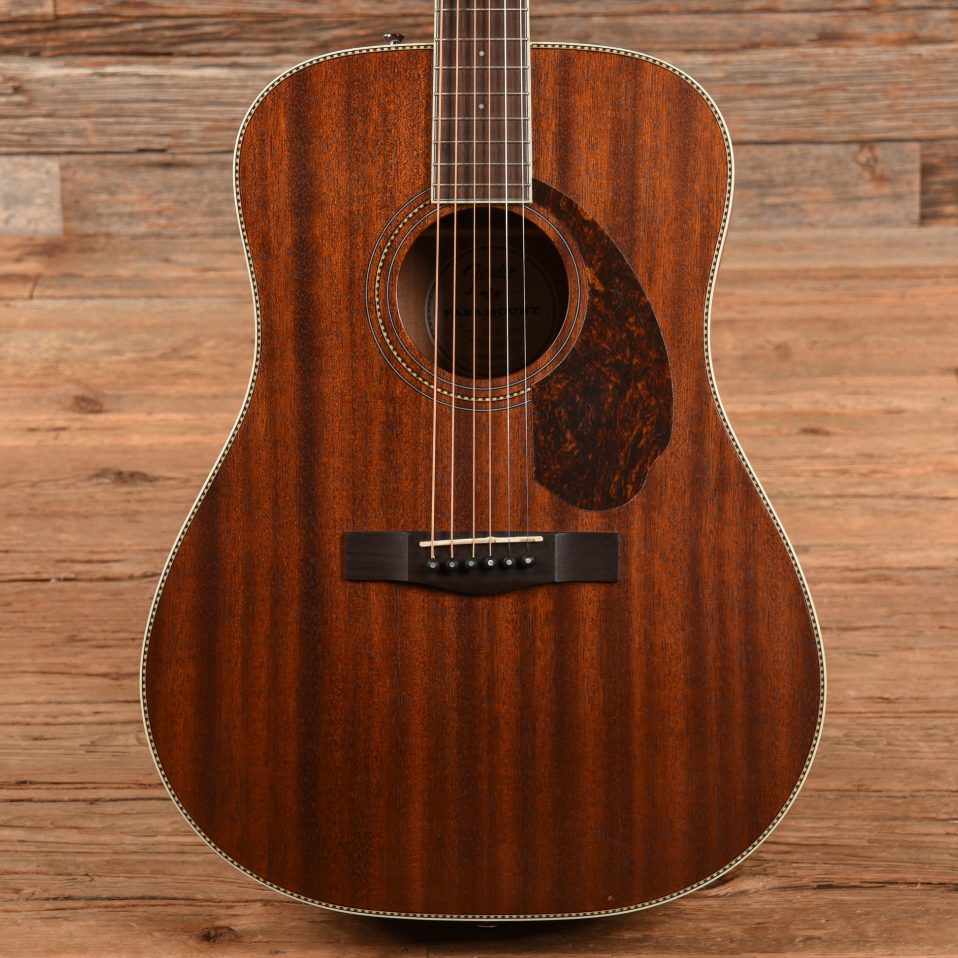 Fender Paramount PM-1E Mahogany 2017 Acoustic Guitars / OM and Auditorium