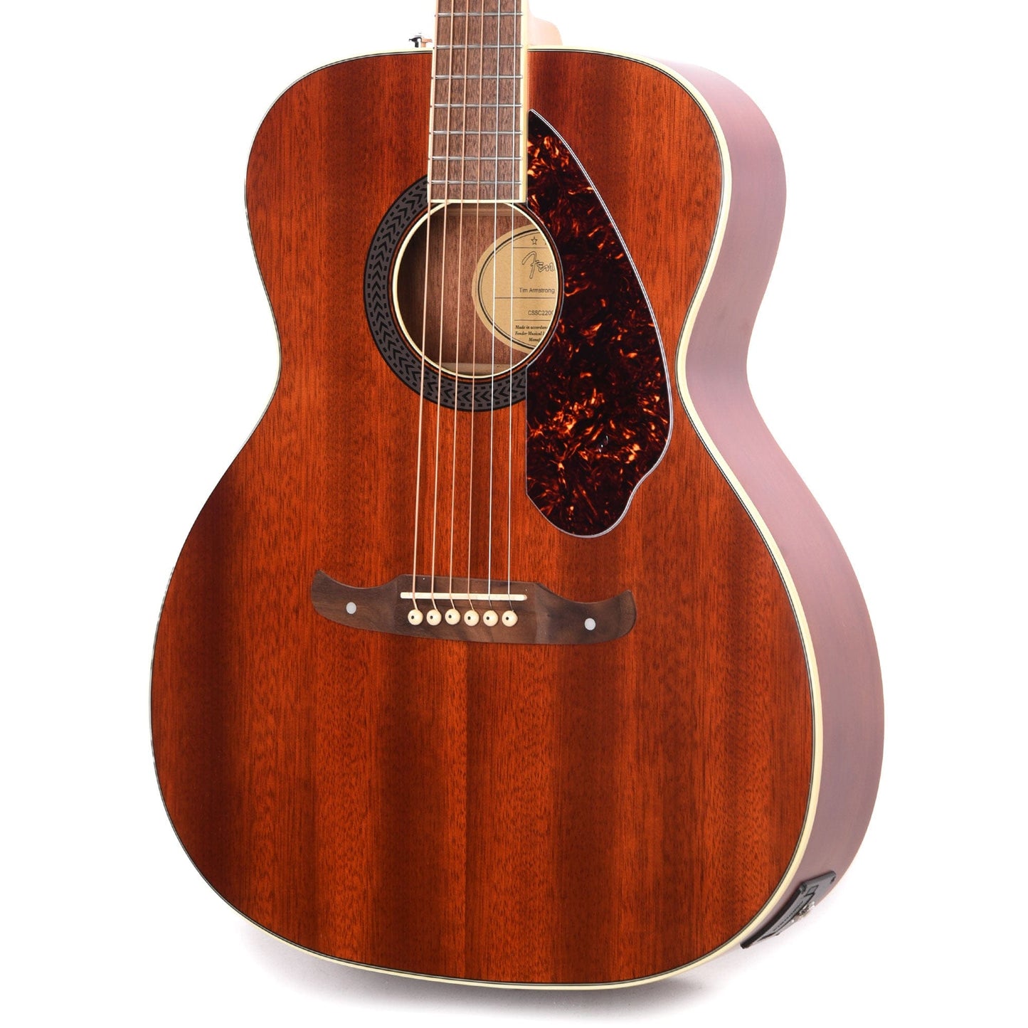 Fender Tim Armstrong Hellcat Natural Acoustic Guitars / OM and Auditorium