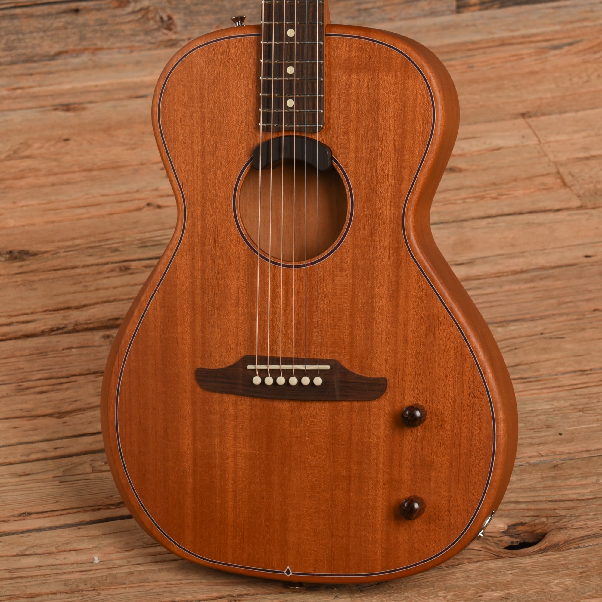 Fender Highway Parlor Natural 2024 Acoustic Guitars / Parlor