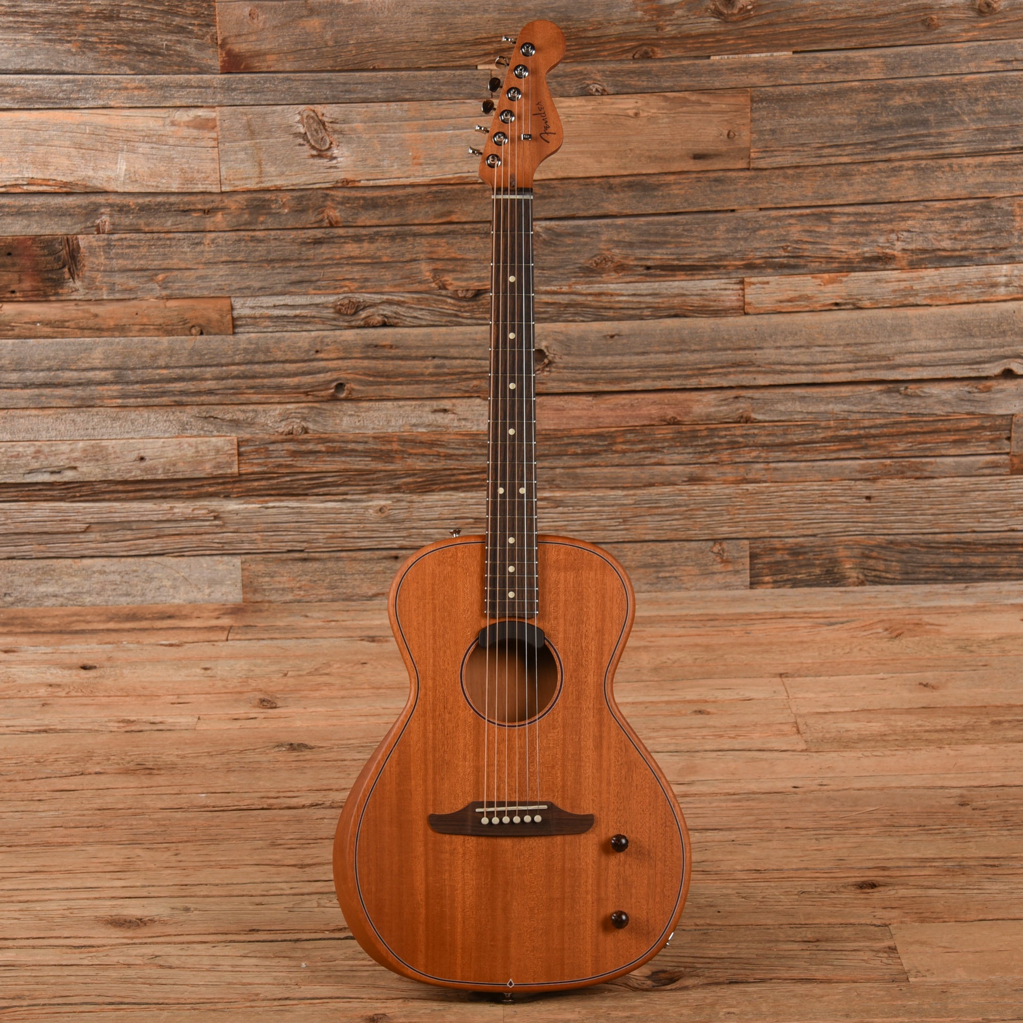 Fender Highway Parlor Natural 2024 Acoustic Guitars / Parlor