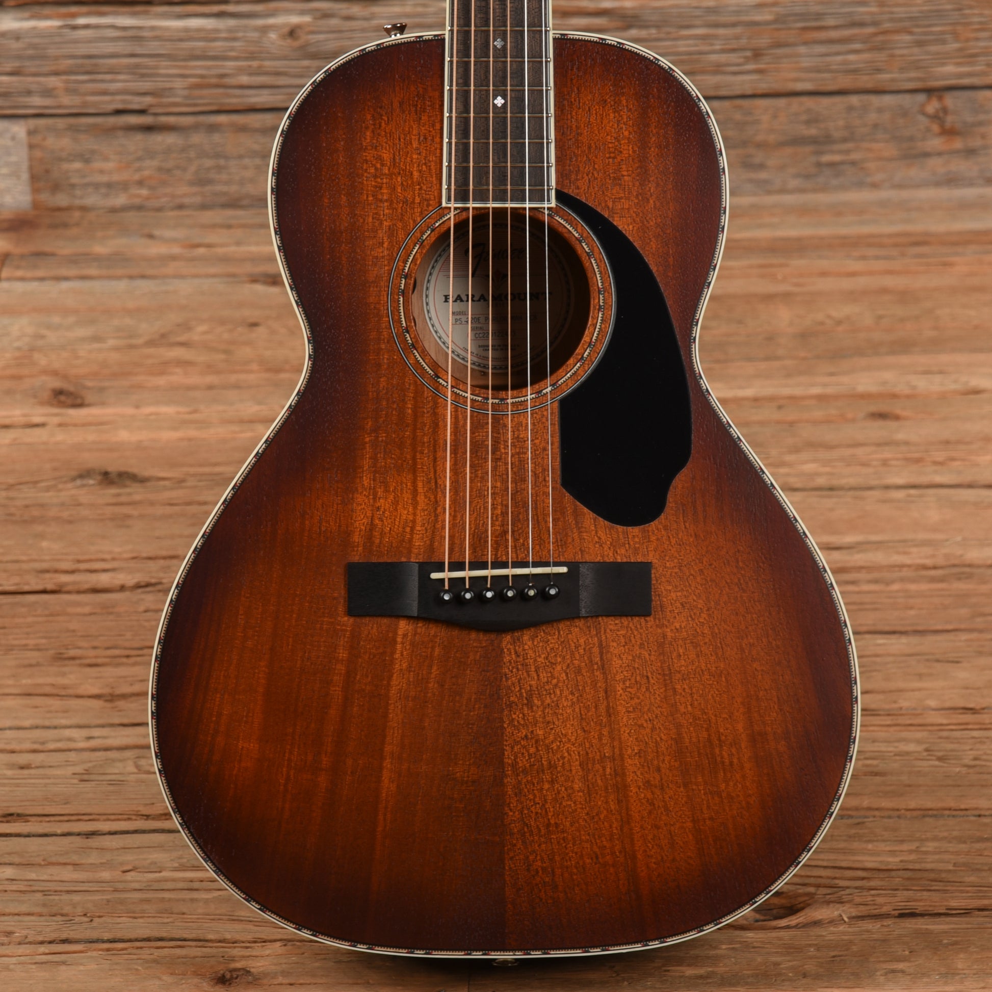 Fender PS-220 Parlor Mahogany 2022 Acoustic Guitars / Parlor