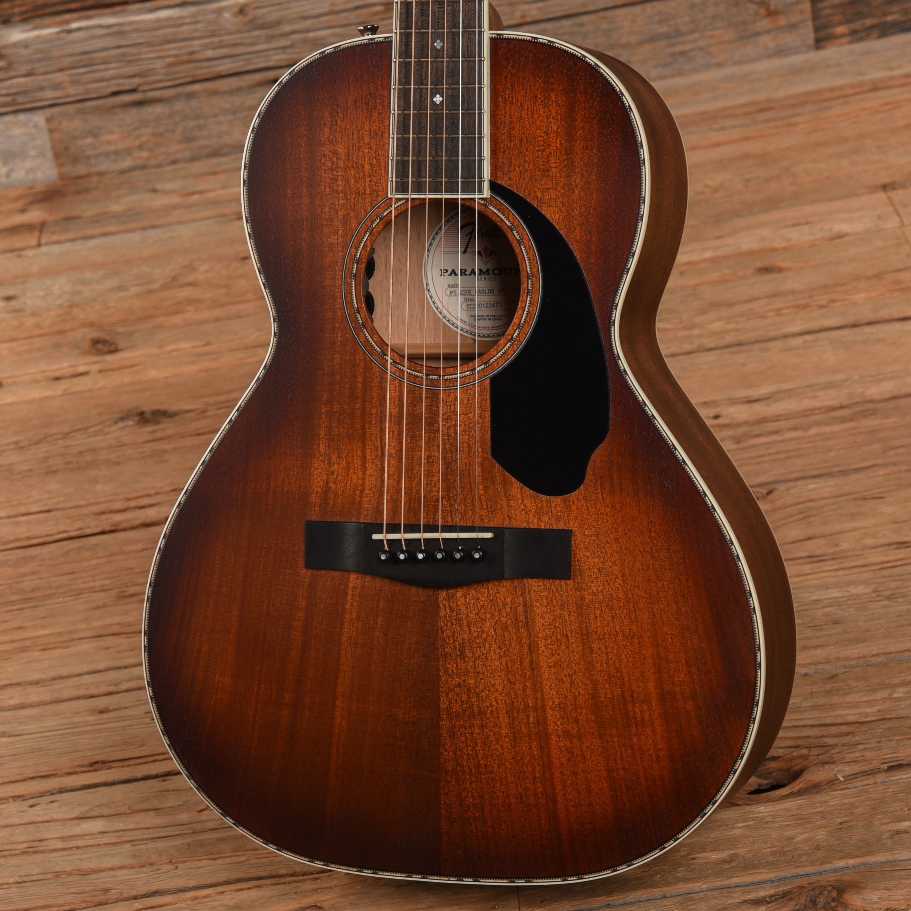 Fender PS-220 Parlor Mahogany 2022 Acoustic Guitars / Parlor
