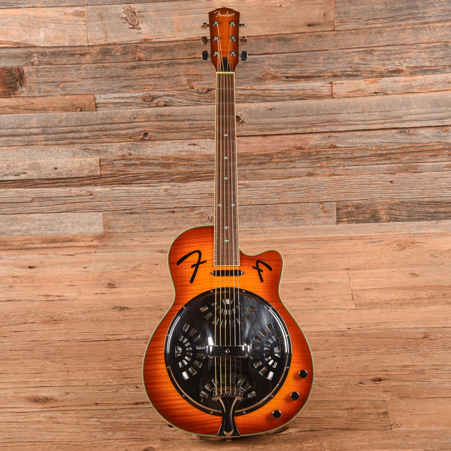 Fender FR-50CE Sunburst Acoustic Guitars / Resonator