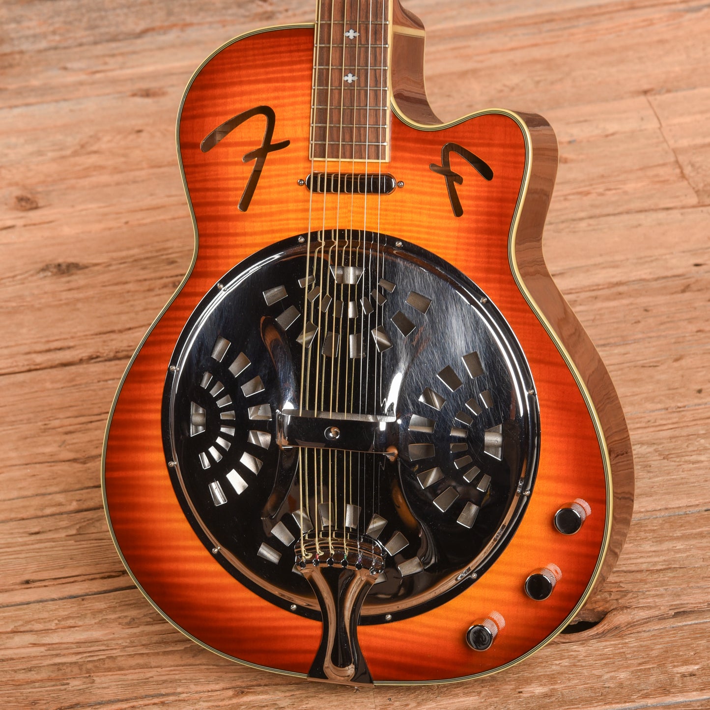 Fender FR-50CE Sunburst Acoustic Guitars / Resonator
