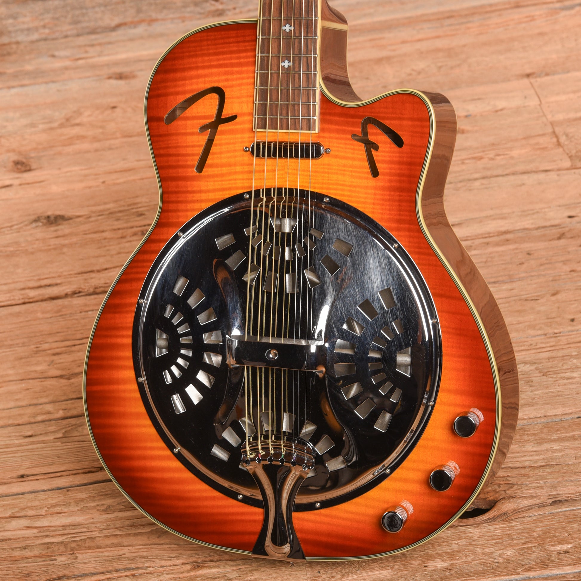 Fender FR-50CE Sunburst Acoustic Guitars / Resonator