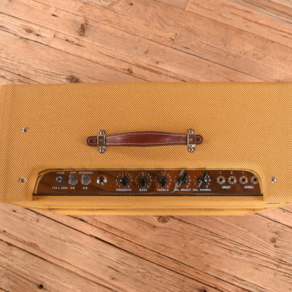 Fender '57 Custom Twin-Amp 2-Channel 40-Watt 2x12" Guitar Combo  2021 Amplifiers