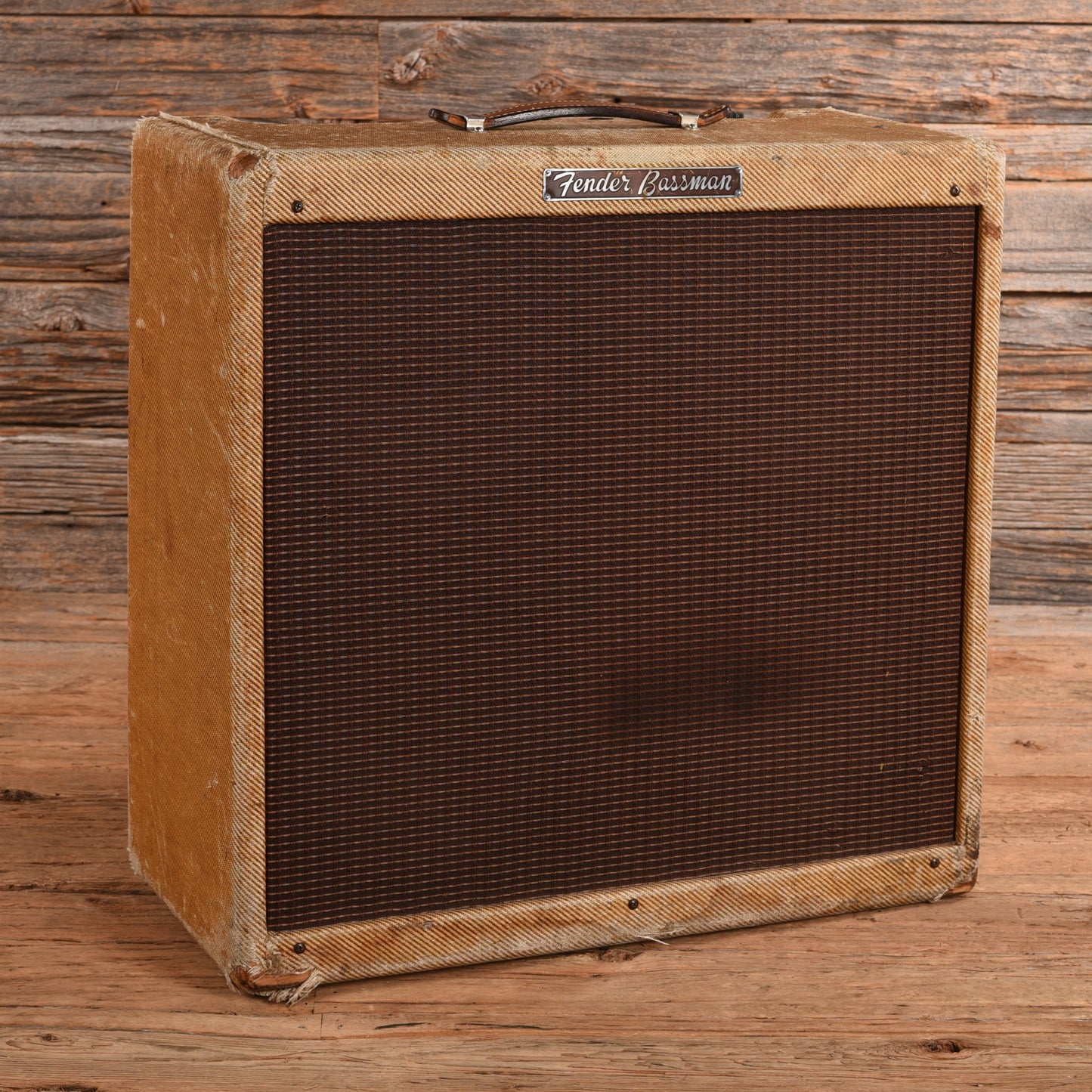 Fender 5F6-A Bassman 2-Channel 40-Watt 4x10" Guitar Combo Amp w/ Road Case  1959 Amplifiers