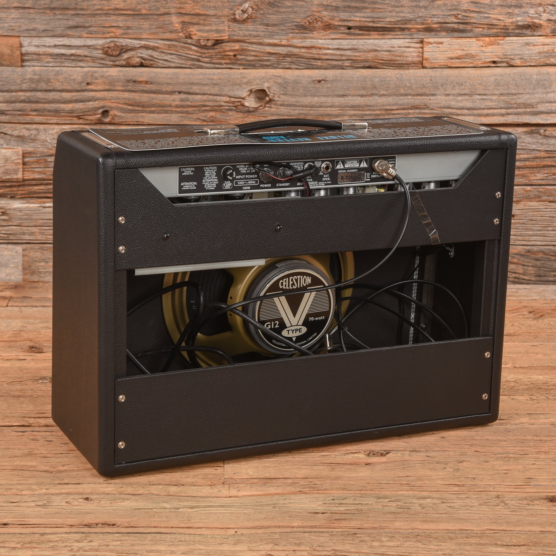 Fender '68 Custom Deluxe Reverb 2-Channel 22-Watt 1x12" Guitar Combo Amplifiers