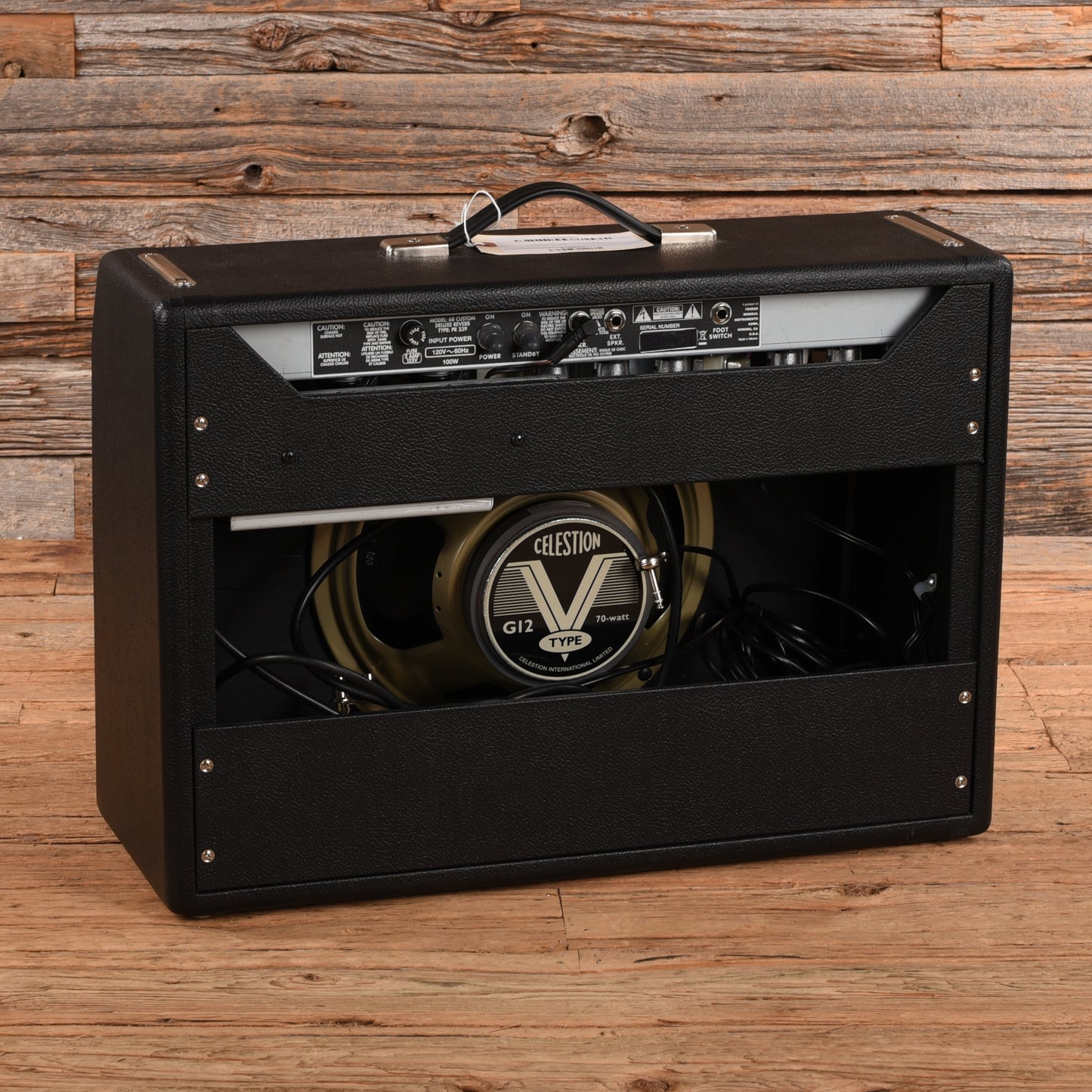 Fender '68 Custom Deluxe Reverb 2-Channel 22-Watt 1x12" Guitar Combo Amplifiers