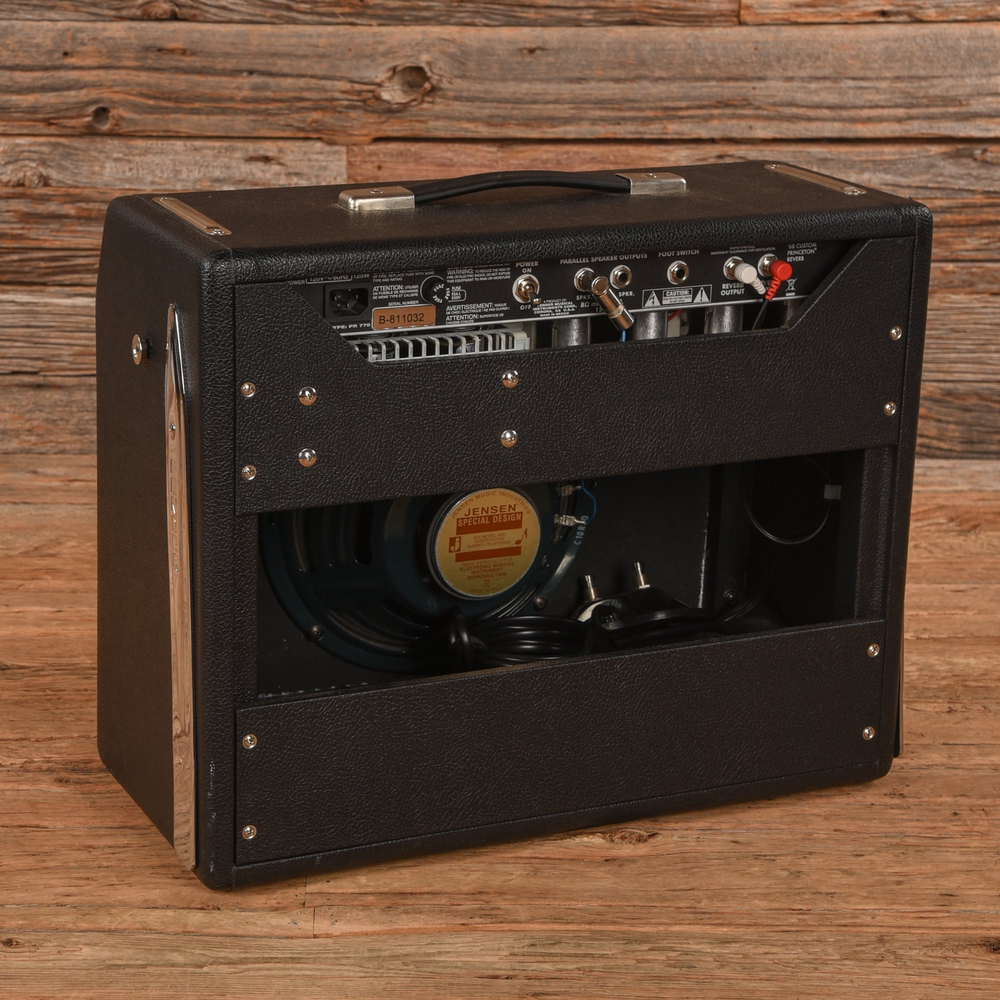 Fender '68 Custom Princeton Reverb 12-Watt 1x10" Guitar Combo Amp Amplifiers