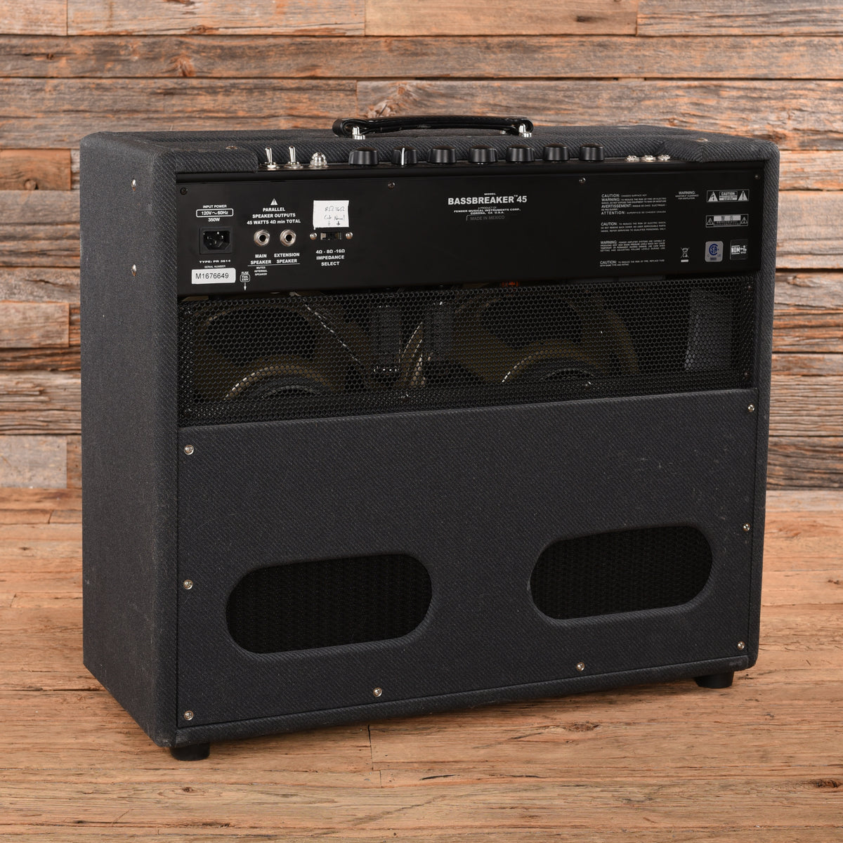 Fender Bassbreaker 45 2-Channel 45-Watt 2x12" Guitar Combo Amplifiers