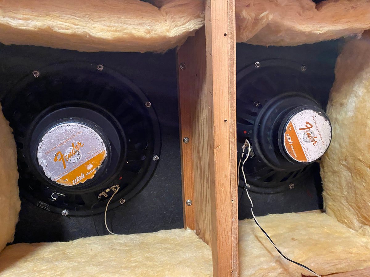 Fender Bassman 2x12 Cabinet  1967 Amplifiers