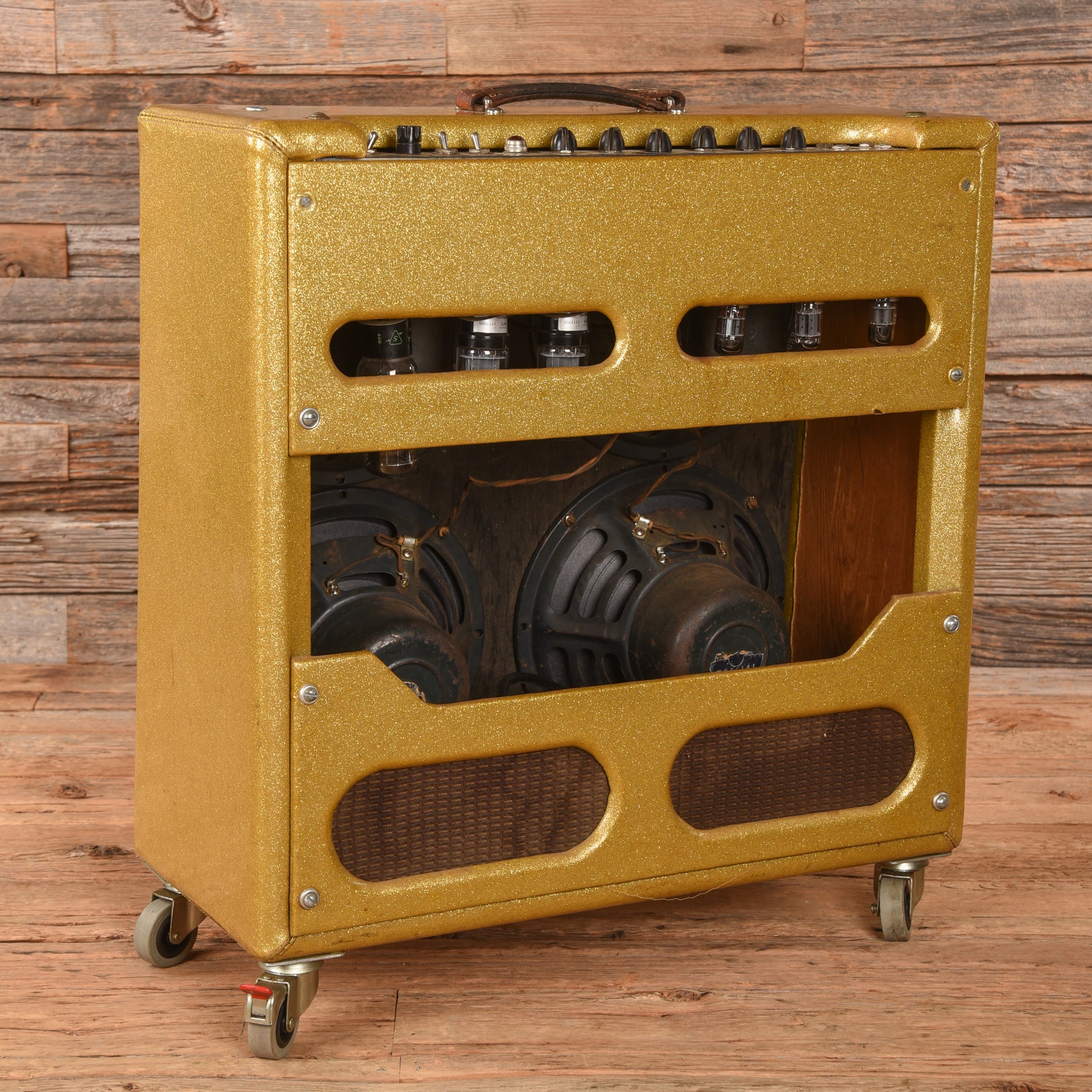 Fender Bassman 5F6A Gold Re-Tolex 1960 Amplifiers