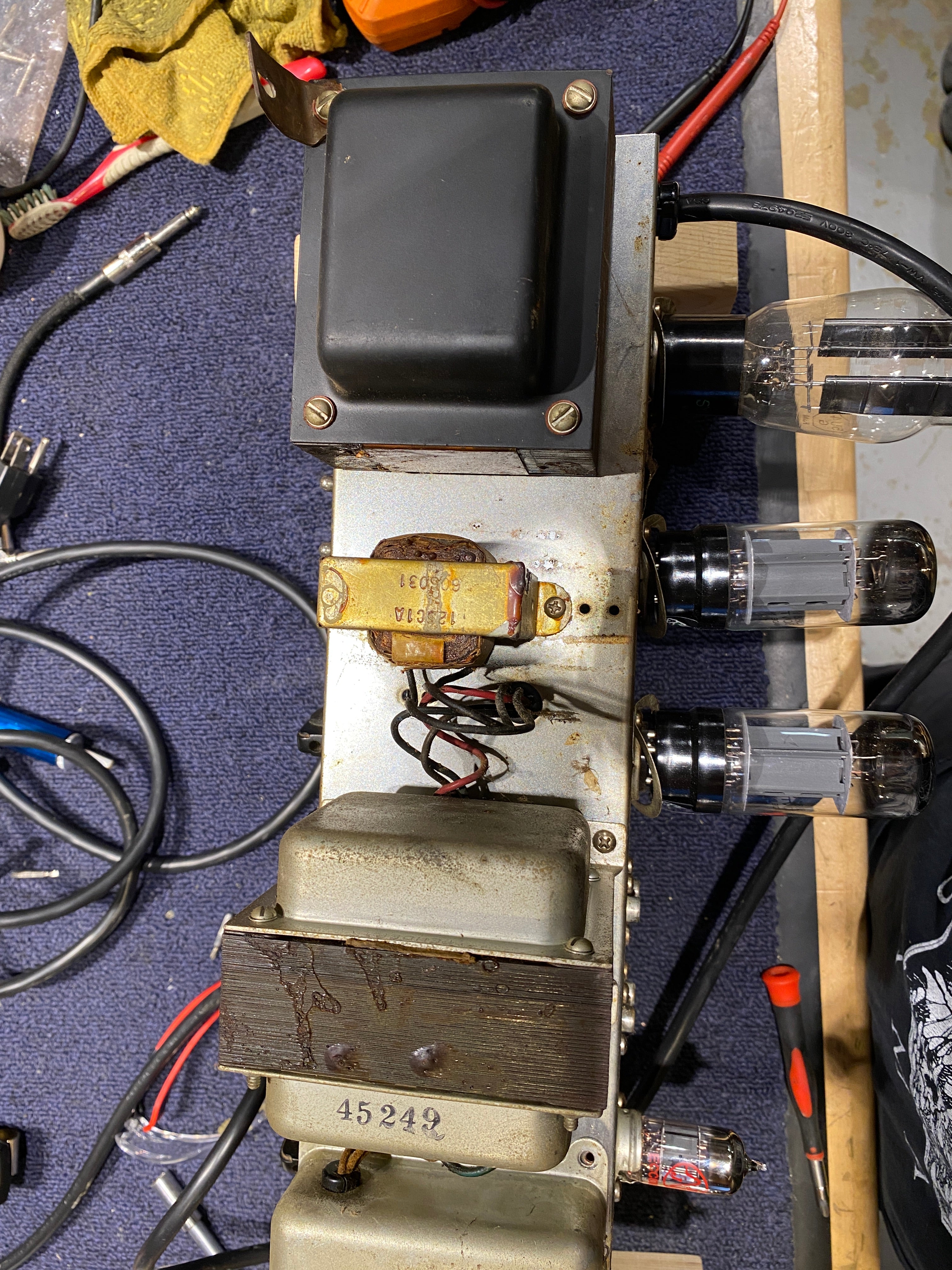 Fender Bassman 5F6A Gold Re-Tolex 1960 Amplifiers