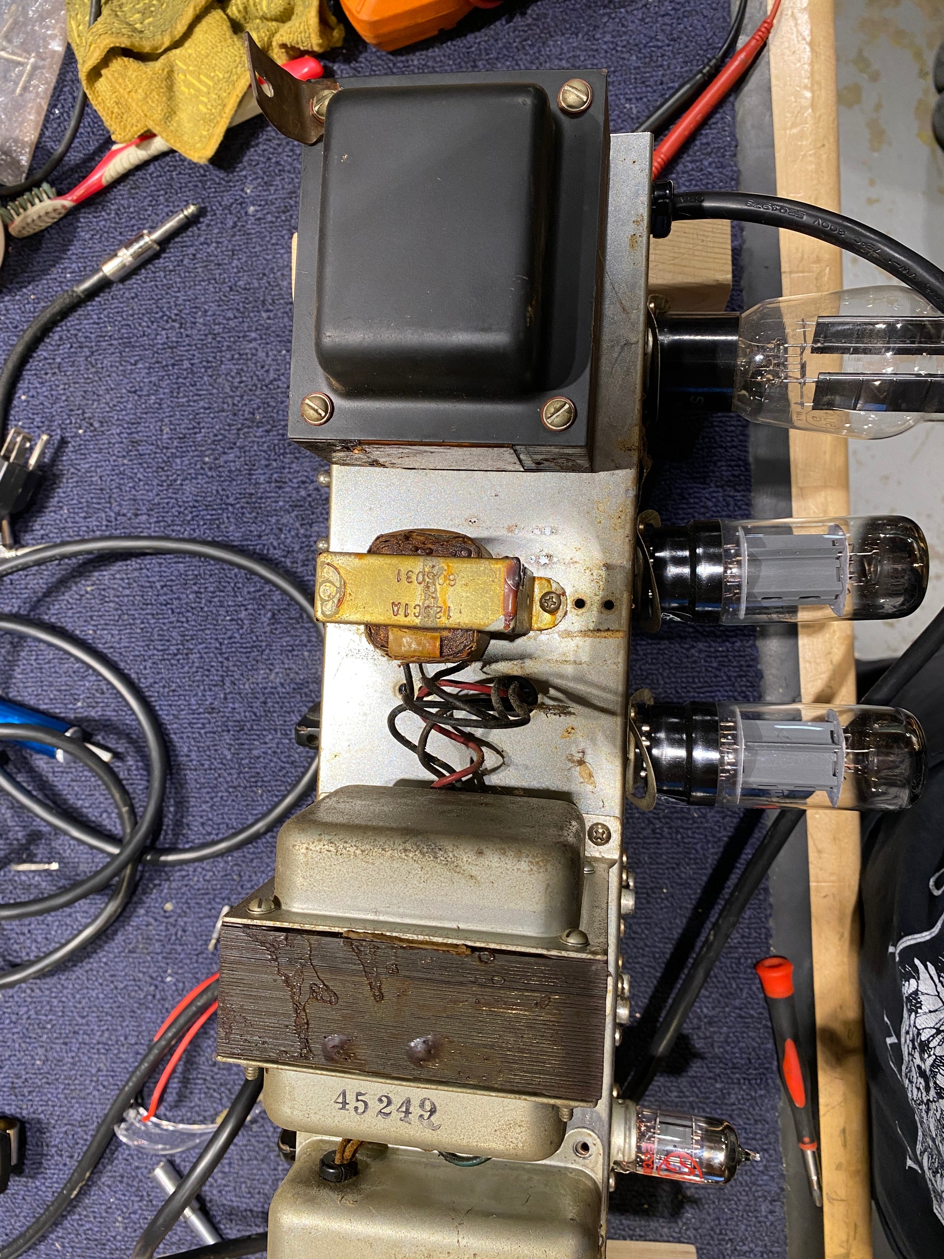 Fender Bassman 5F6A Gold Re-Tolex 1960 Amplifiers