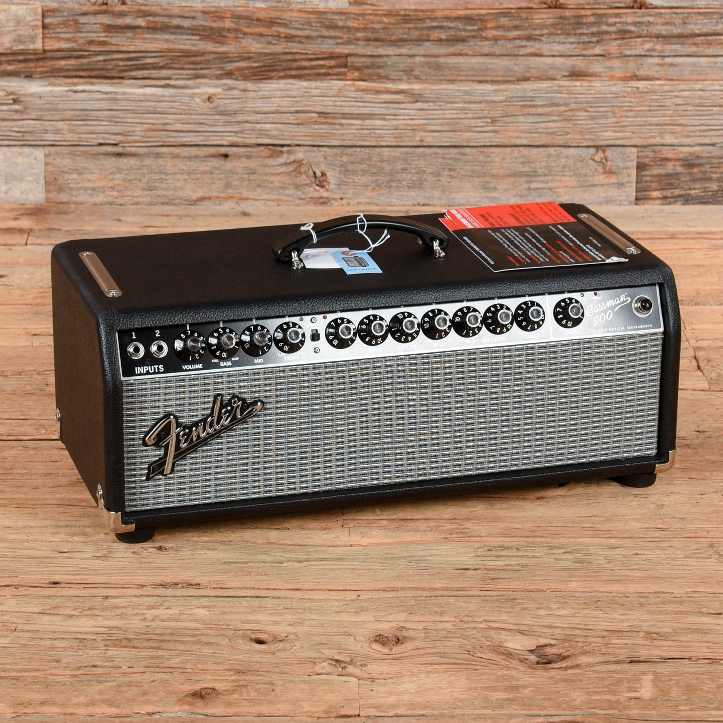 Fender Bassman 800 2-Channel 800-Watt Hybrid Bass Amp Head Amplifiers