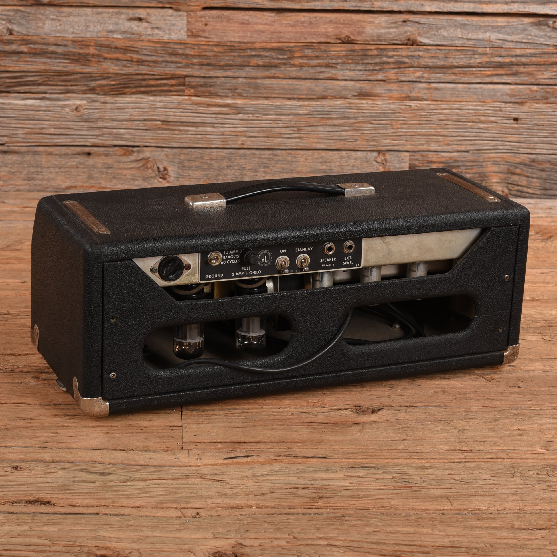 Fender Bassman "Drip Edge" 2-Channel 50-Watt Guitar Amp Head  1969 Amplifiers