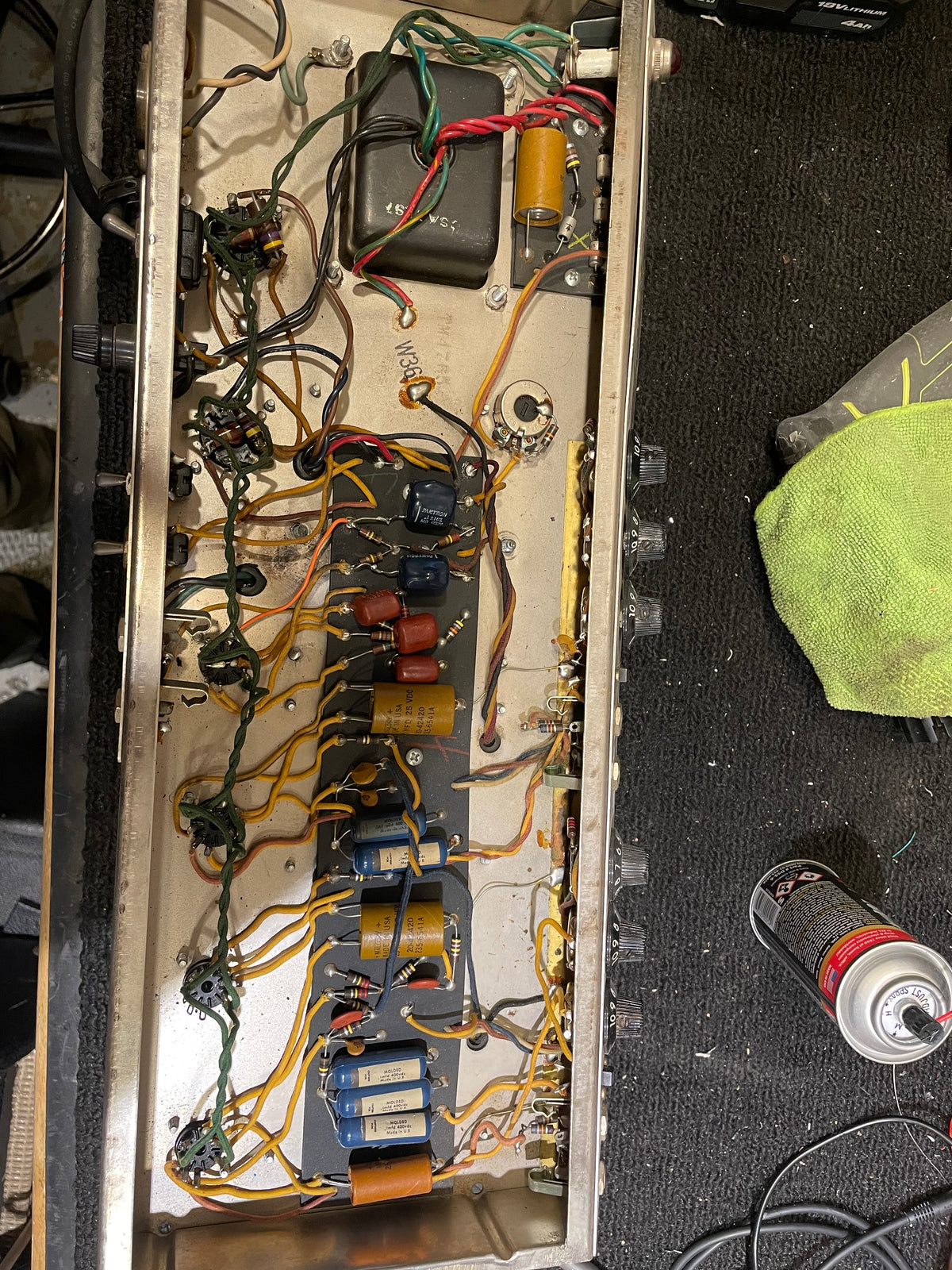 Fender Bassman Head and Cab  1965 Amplifiers