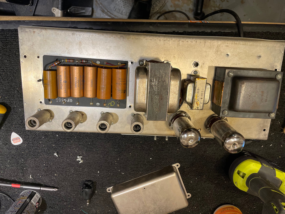 Fender Bassman Head and Cab  1965 Amplifiers