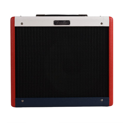 Fender Blues Junior IV Color Trio w/Eminence Cannabis Rex Red, White and Blue Amplifiers