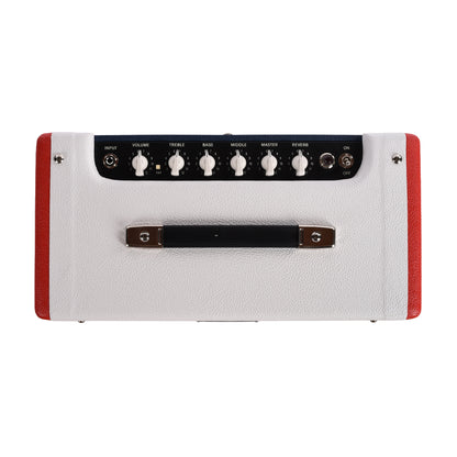 Fender Blues Junior IV Color Trio w/Eminence Cannabis Rex Red, White and Blue Amplifiers