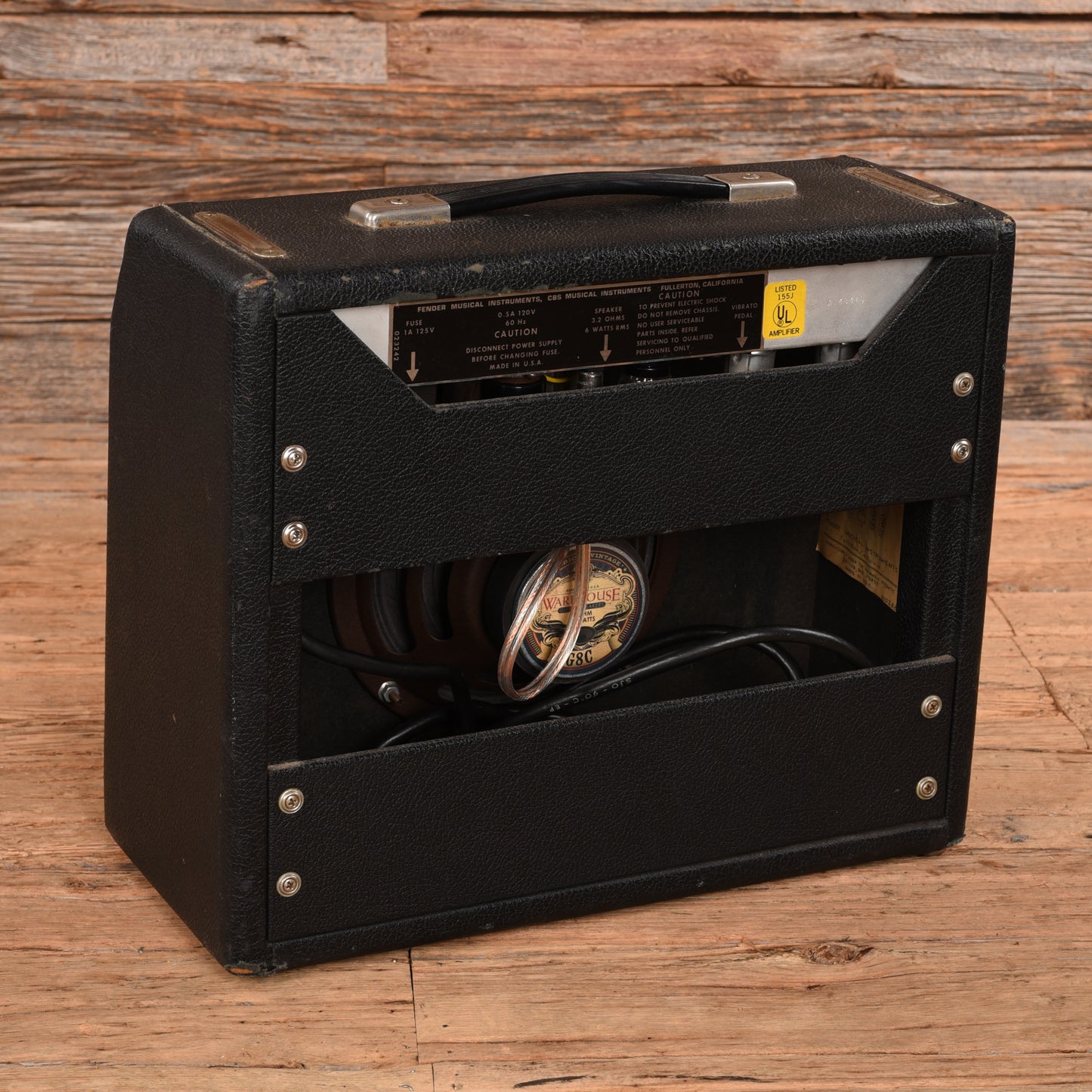 Fender Bronco  1975 Amplifiers