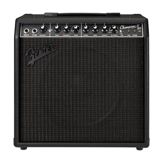 Fender Champion II 50 Blackout 120V Amplifiers