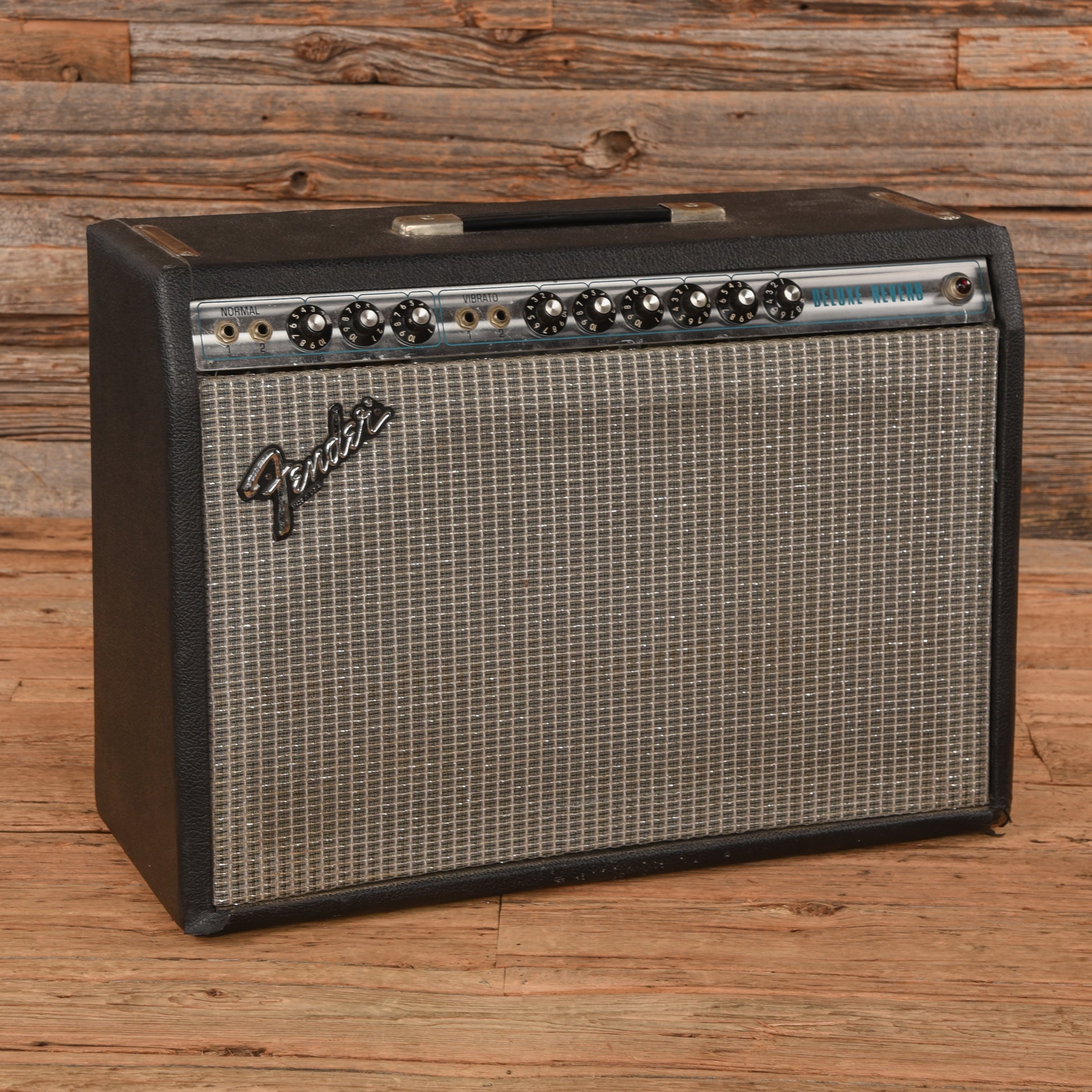 Fender Deluxe Reverb 2-Channel 22-Watt 1x12" Guitar Combo Amp  1978 Amplifiers