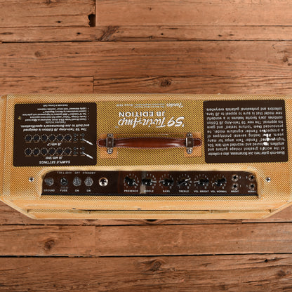 Fender Joe Bonamassa '59 High Power Tweed Twin 80-Watt 2x12" Guitar Combo Amp Amplifiers